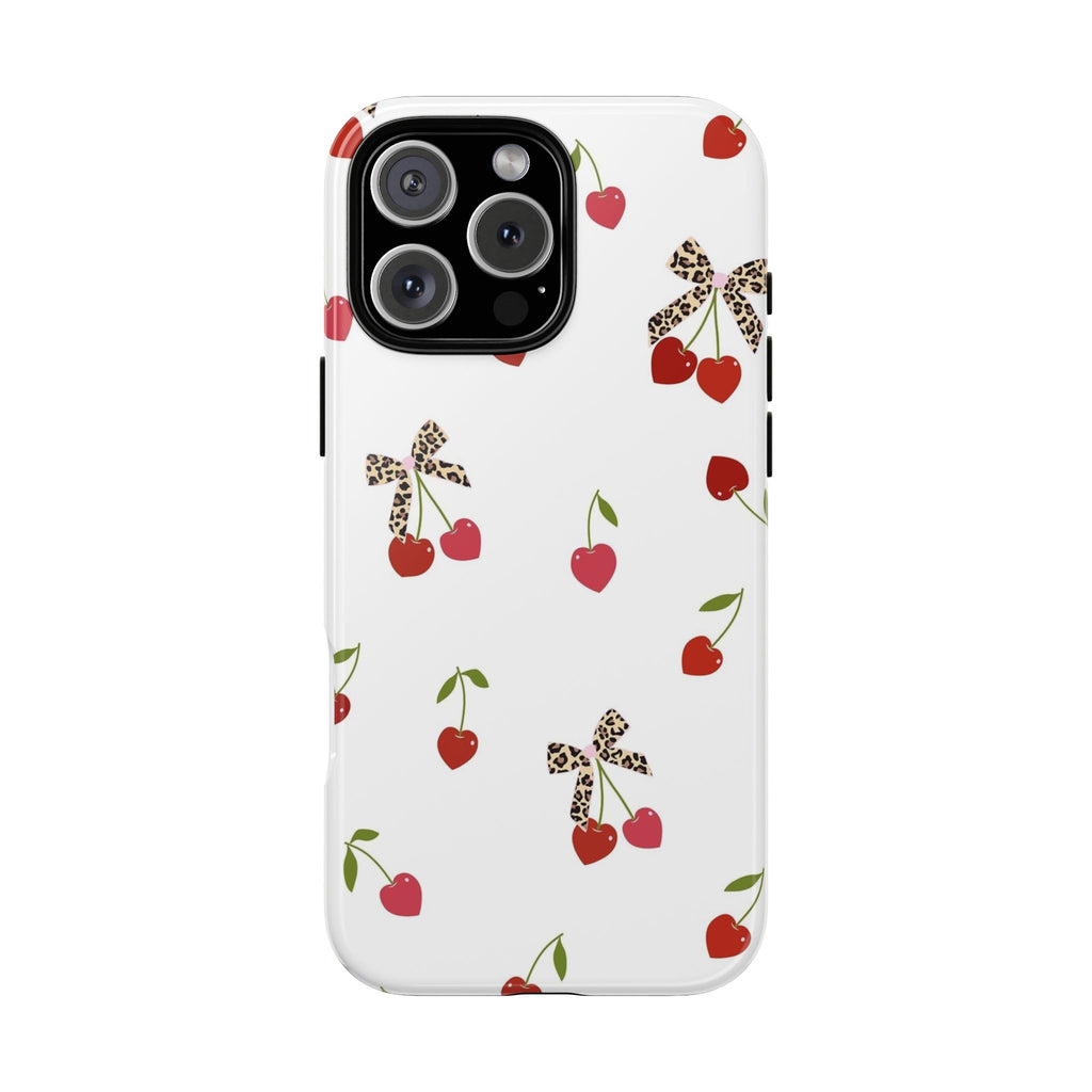 Cherries and Bows Phone Case