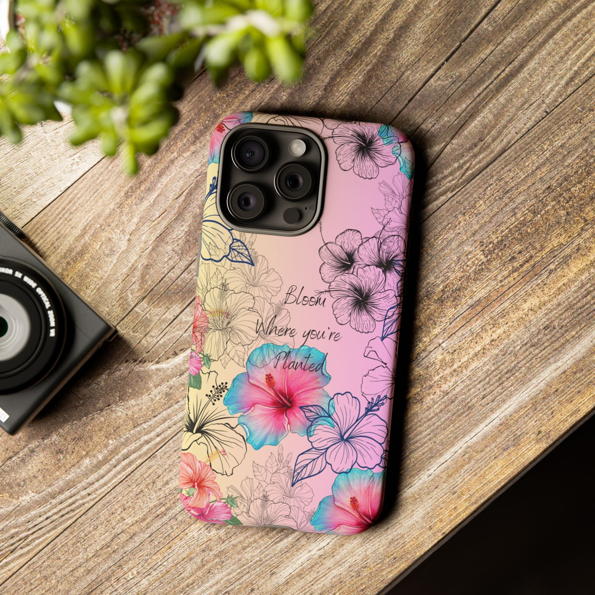 Bloom Where You're Planted Tough Phone Case