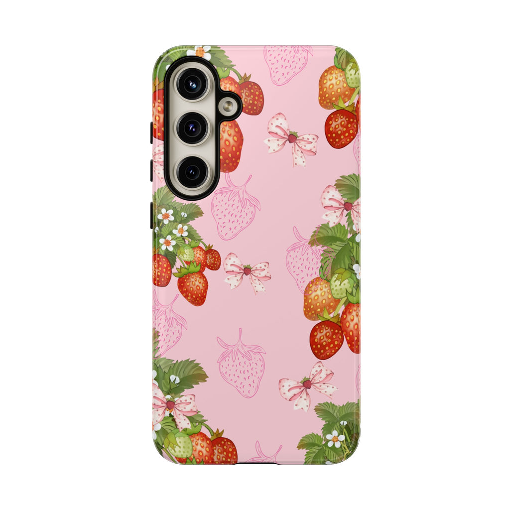 Strawberries Tough Case
