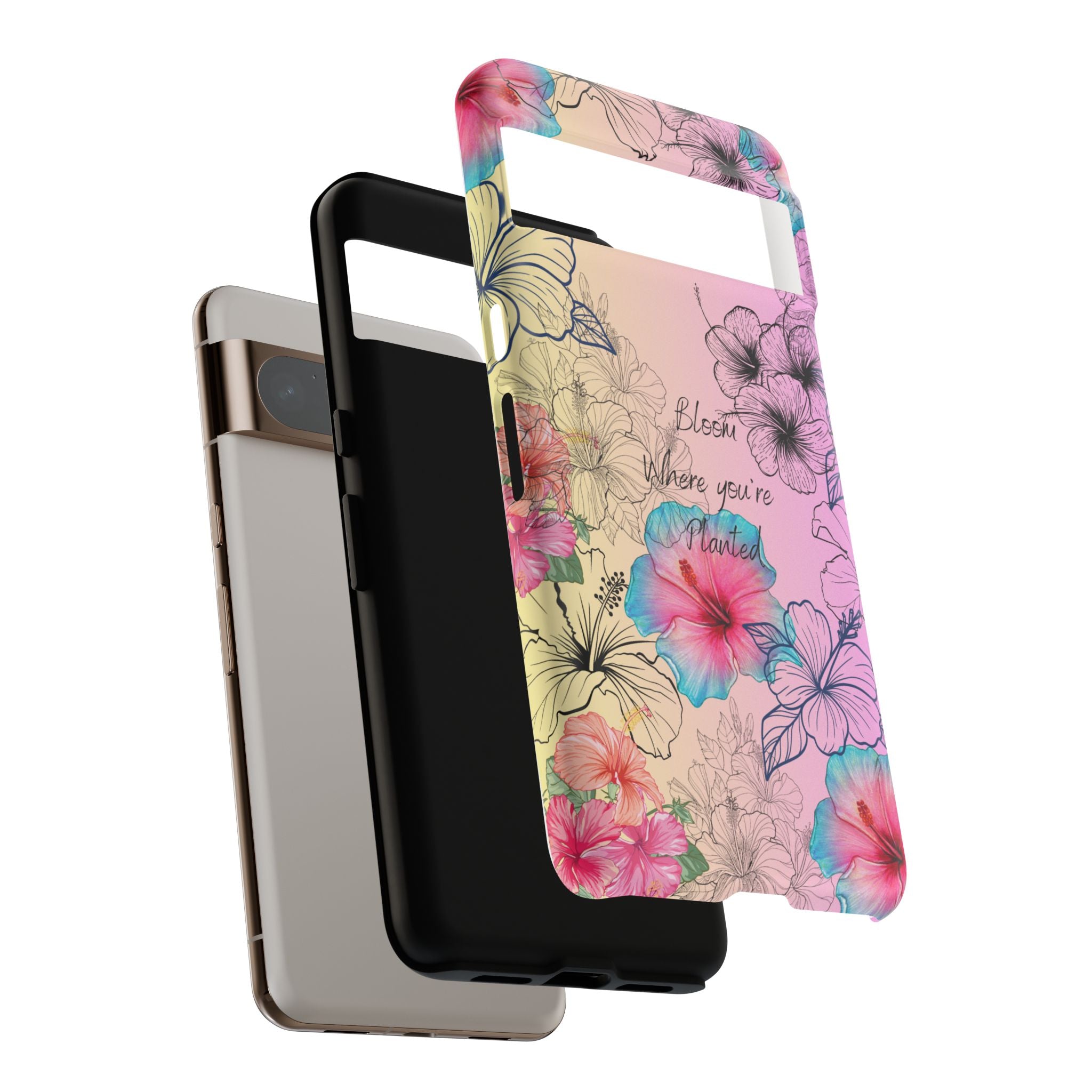 Bloom Where You're Planted Tough Phone Case