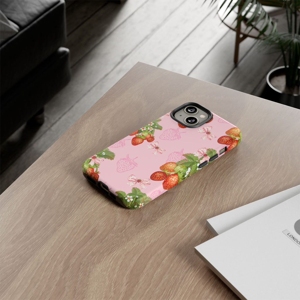 Strawberries Tough Case