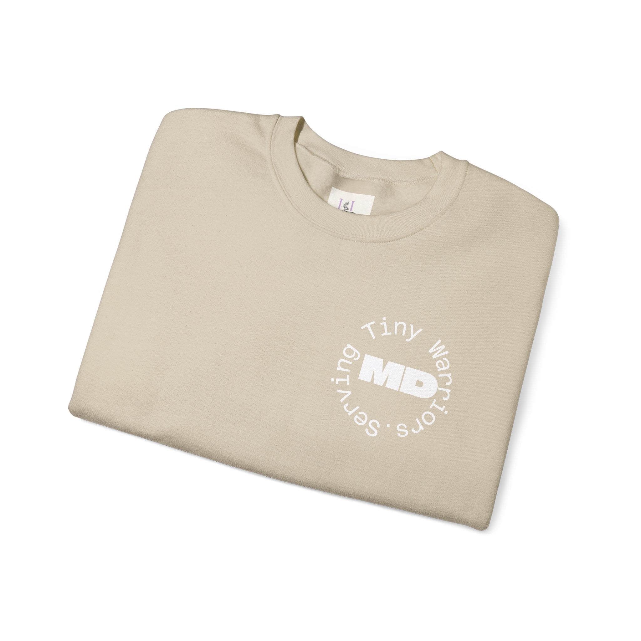 ( MD) NICU's Little Warriors Crewneck Sweatshirt