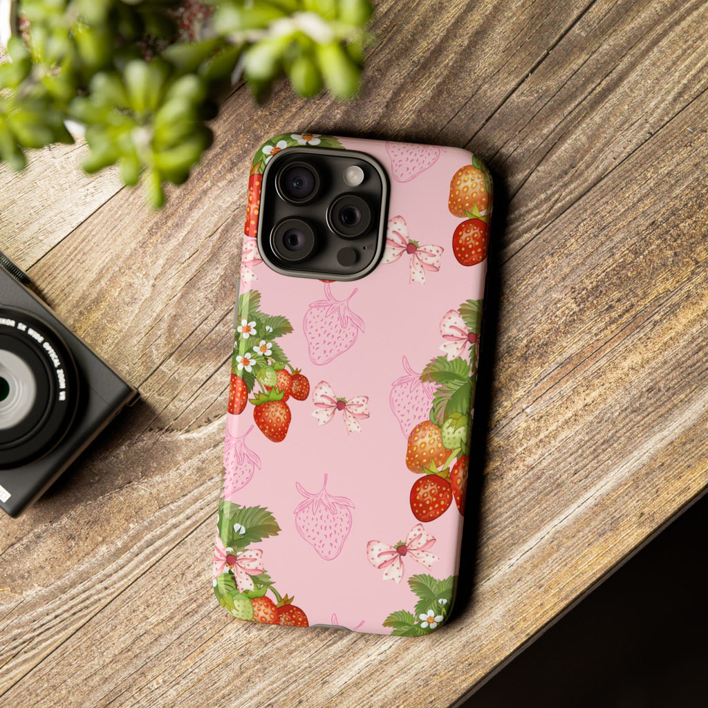 Strawberries Tough Case