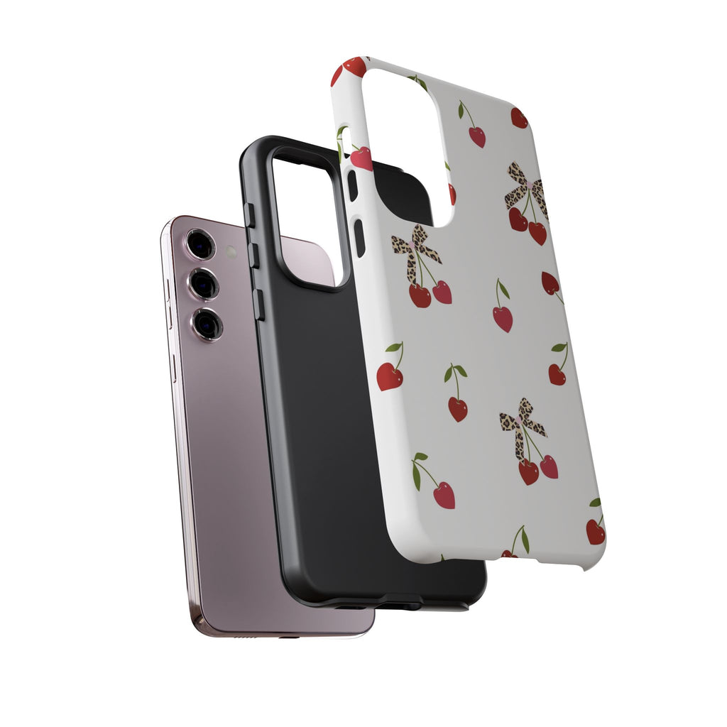 Cherries and Bows Phone Case