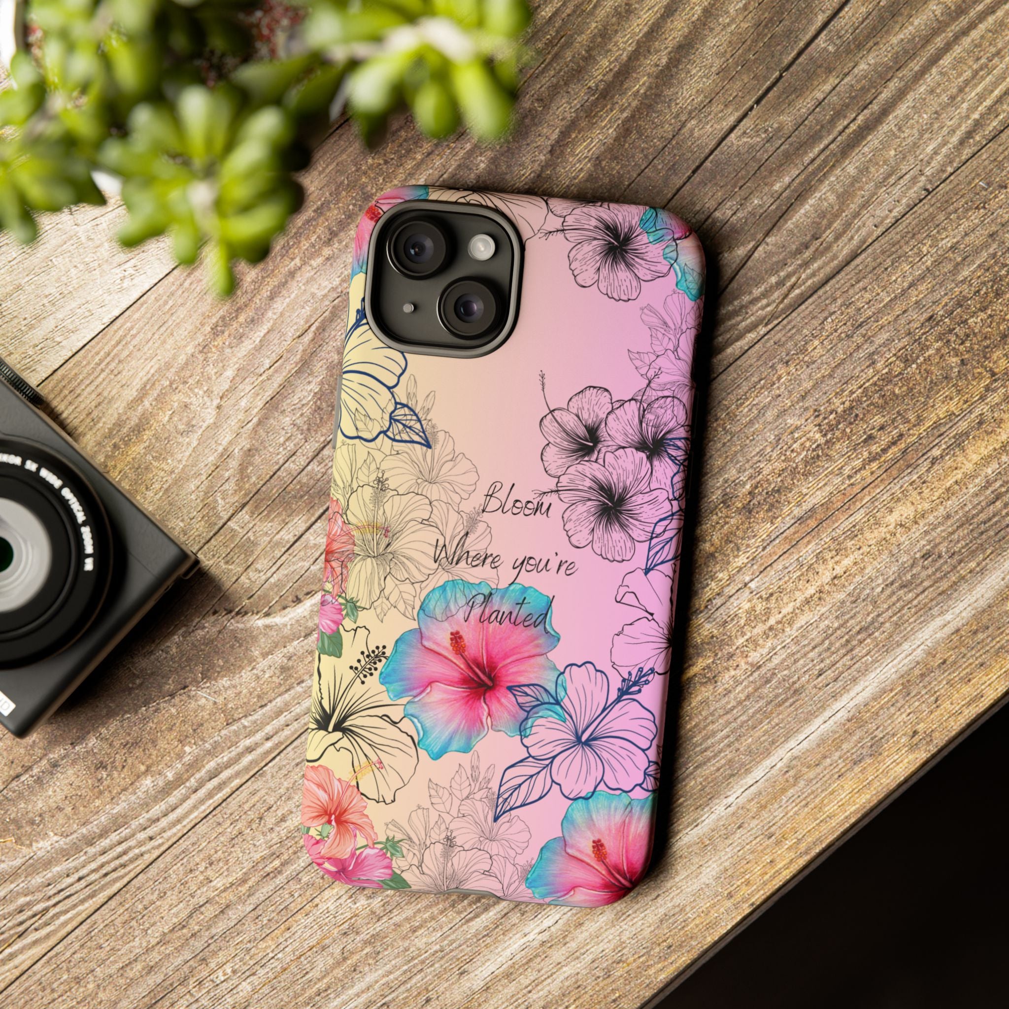 Bloom Where You're Planted Tough Phone Case