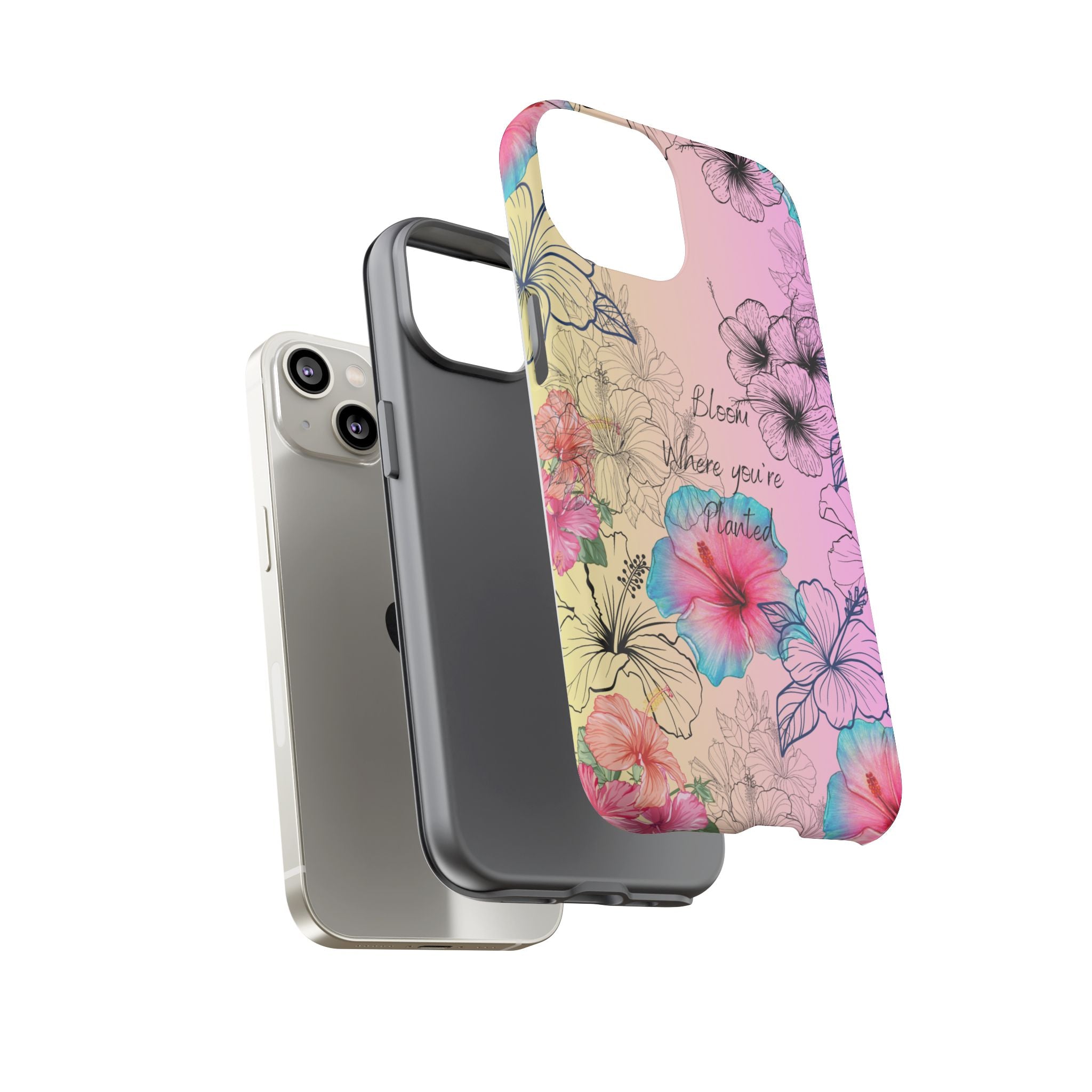 Bloom Where You're Planted Tough Phone Case