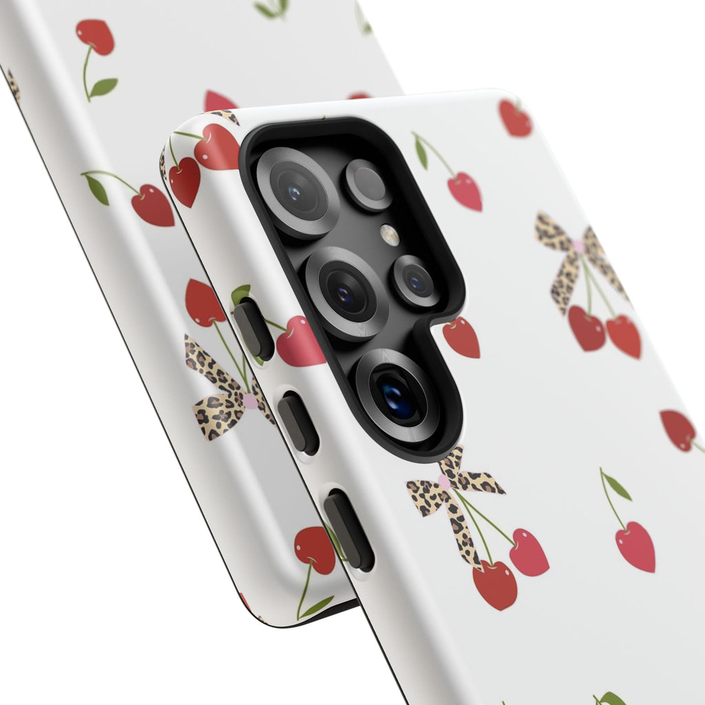 Cherries and Bows Phone Case
