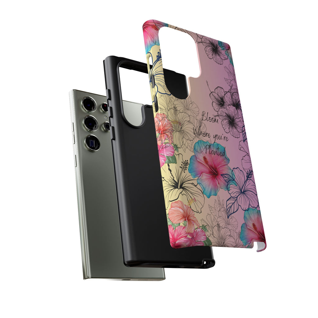 Bloom Where You're Planted Tough Phone Case