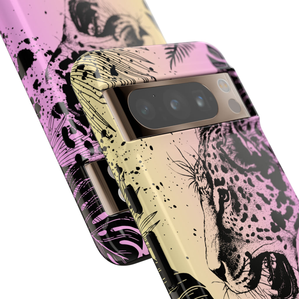 Be Strong and Courageous Tough Phone Case (Purple Hue)