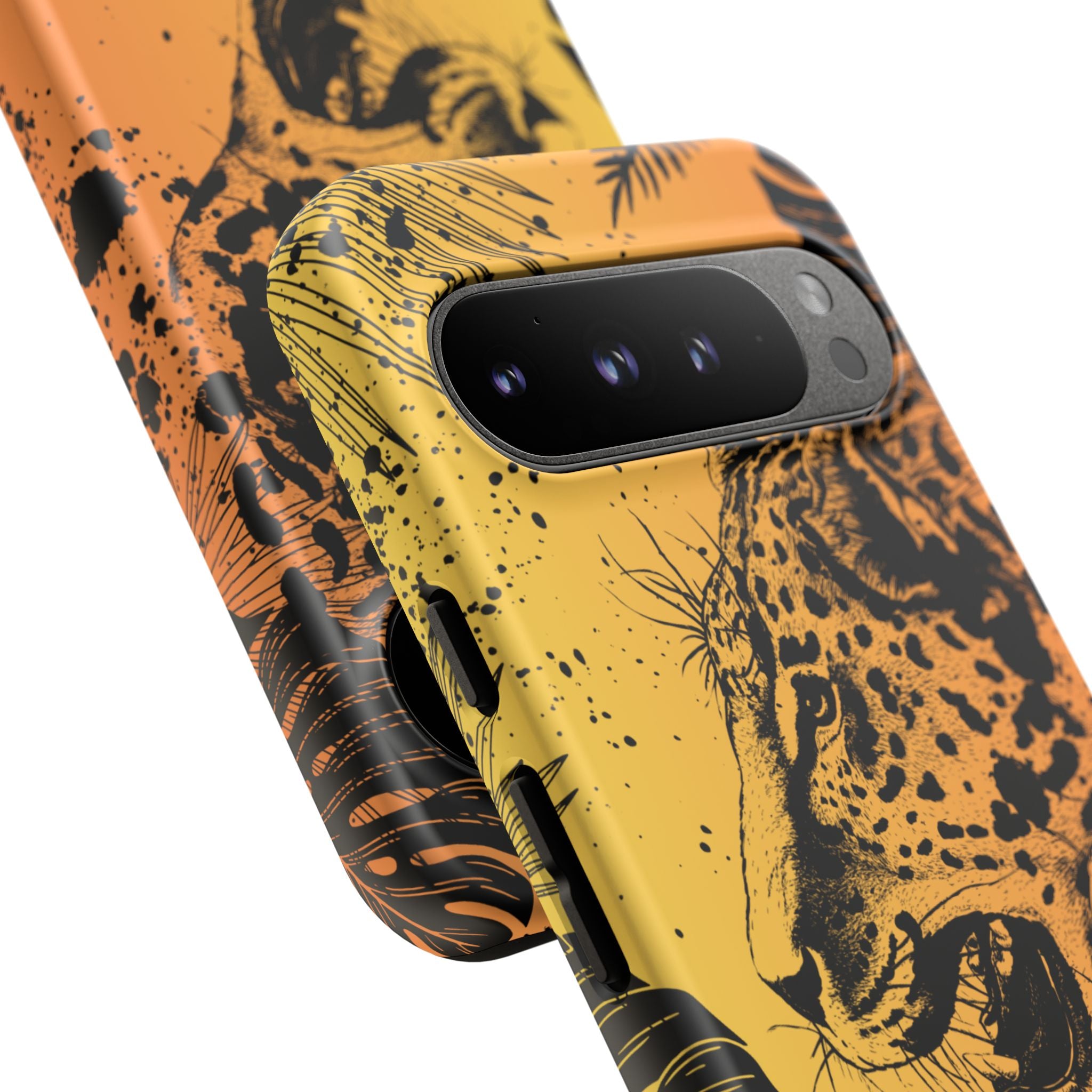 Be Strong and Courageous Tough Phone Case (Orange Hue)