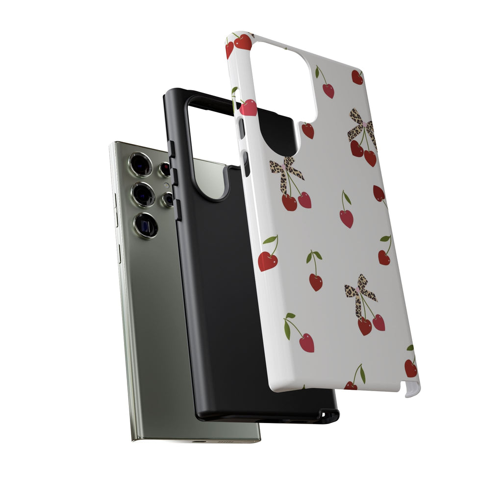 Cherries and Bows Phone Case