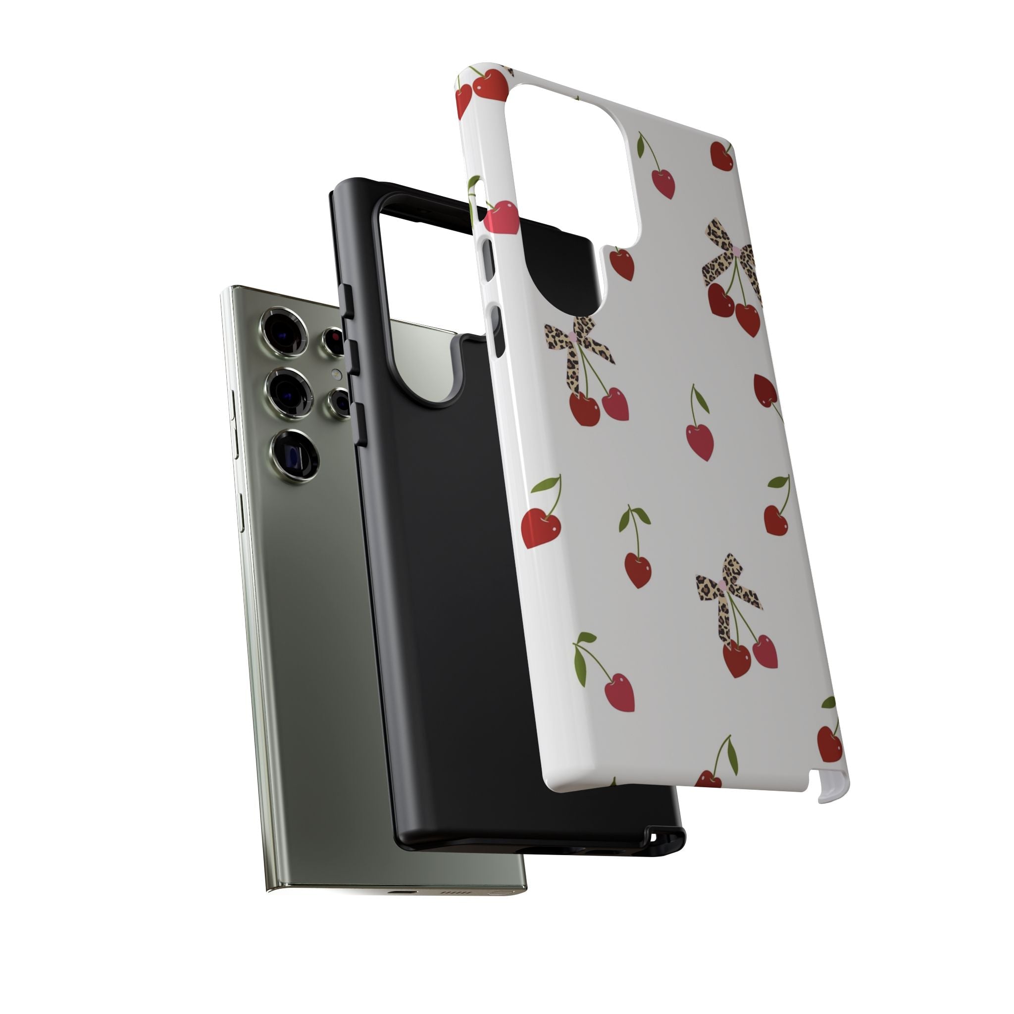 Cherries and Bows Phone Case