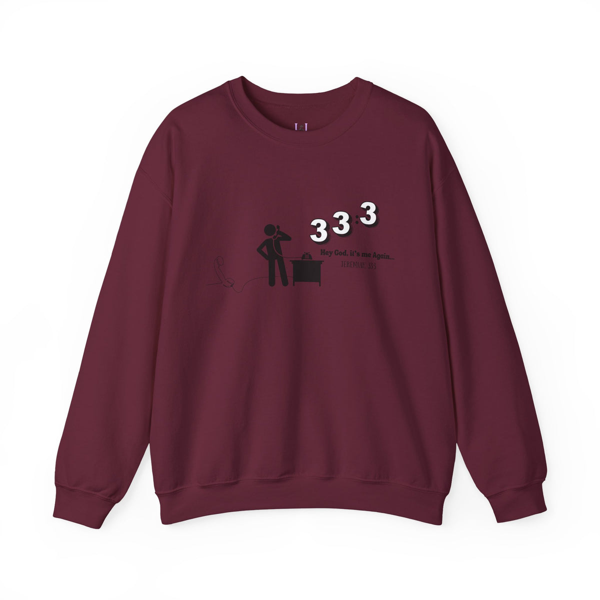 Jeremiah 33:3 Inspirational Crewneck Sweatshirt