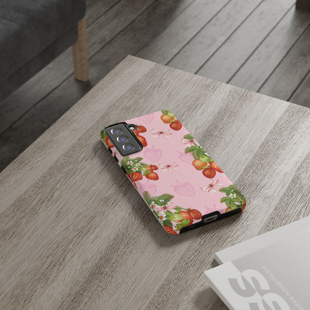 Strawberries Tough Case