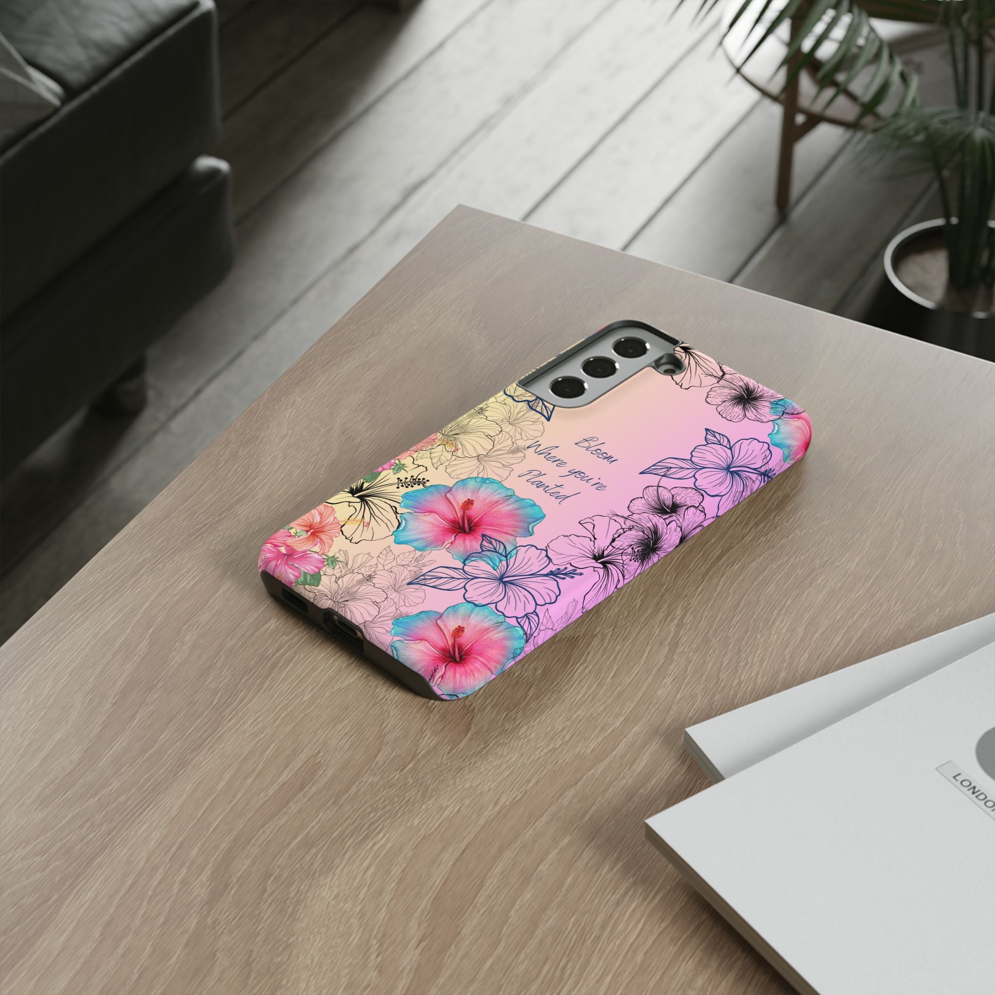 Bloom Where You're Planted Tough Phone Case
