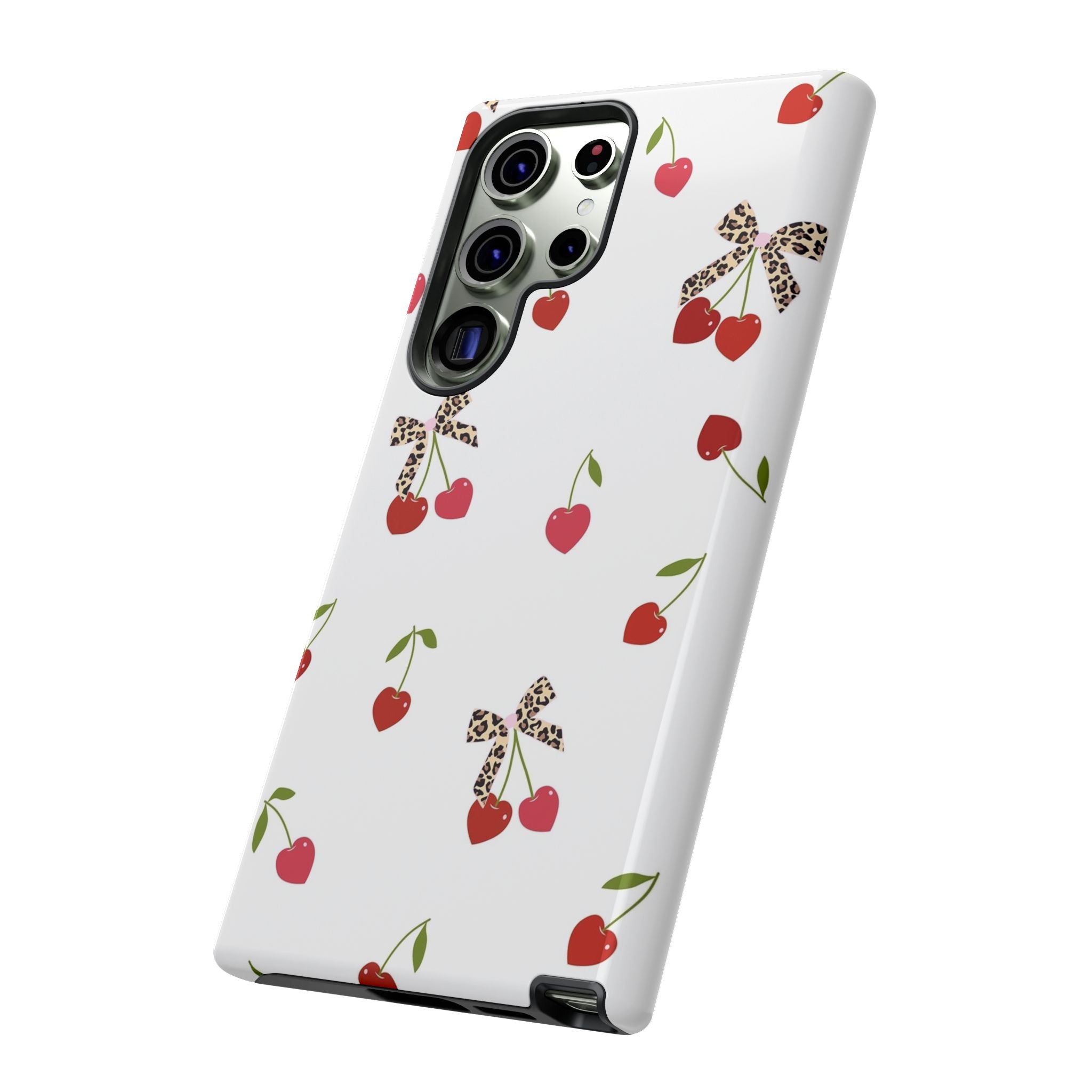Cherries and Bows Phone Case