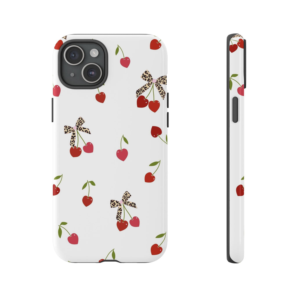Cherries and Bows Phone Case