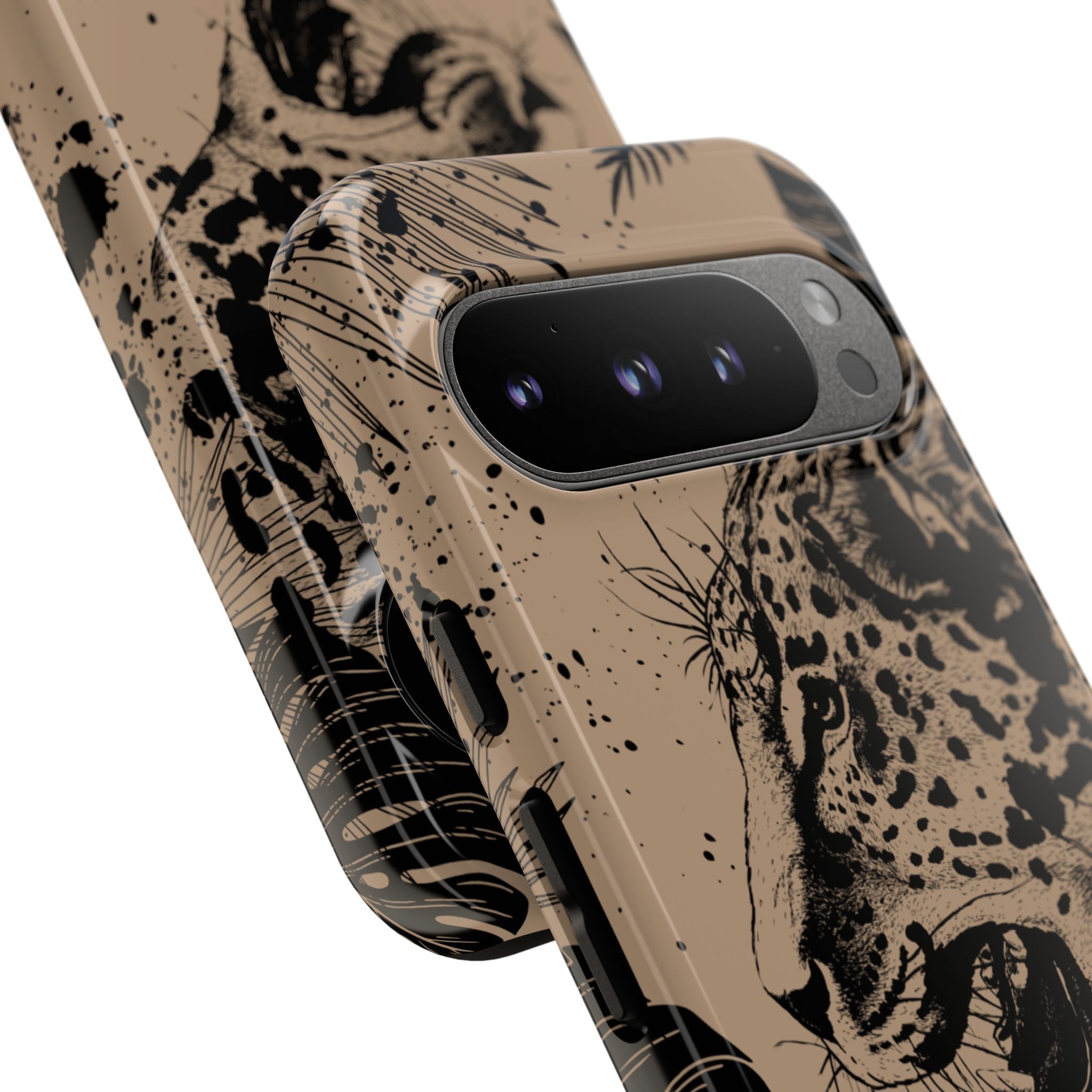Be Strong and Courageous Tough Phone Case (Brown)
