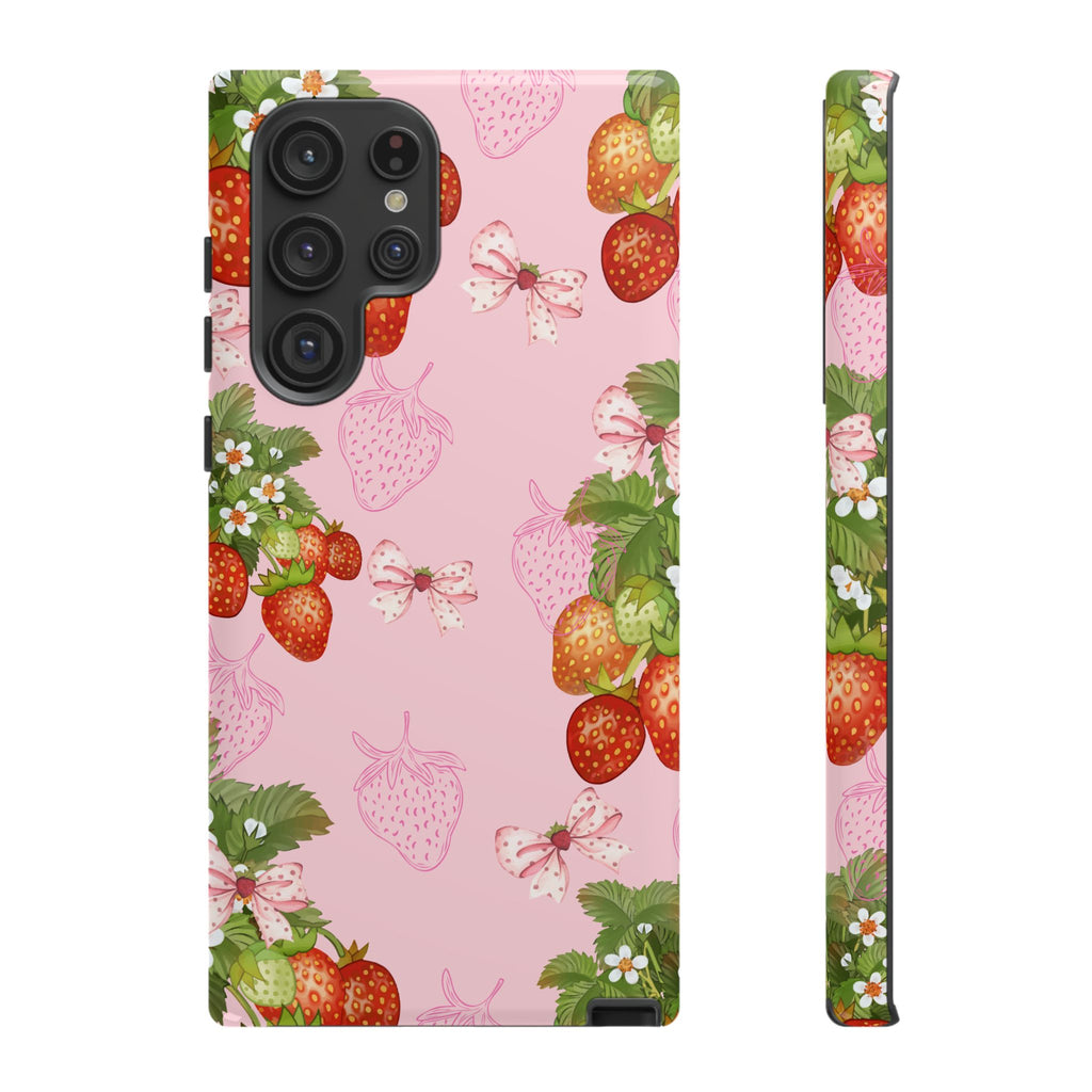 Strawberries Tough Case