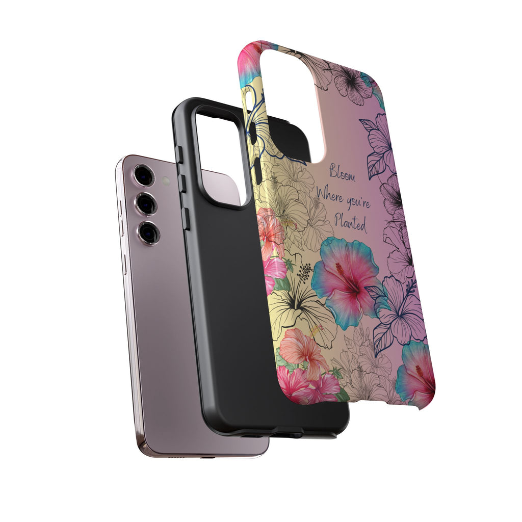 Bloom Where You're Planted Tough Phone Case