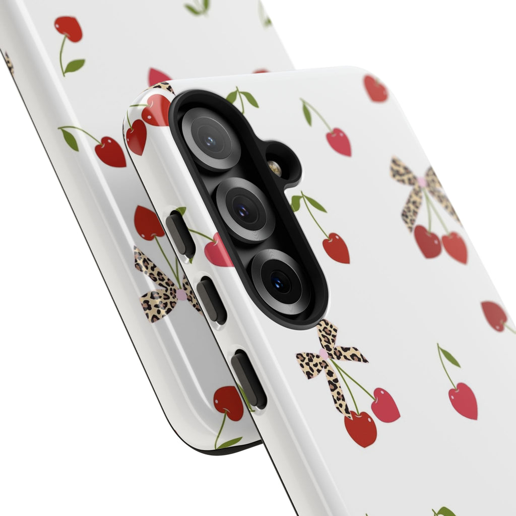 Cherries and Bows Phone Case