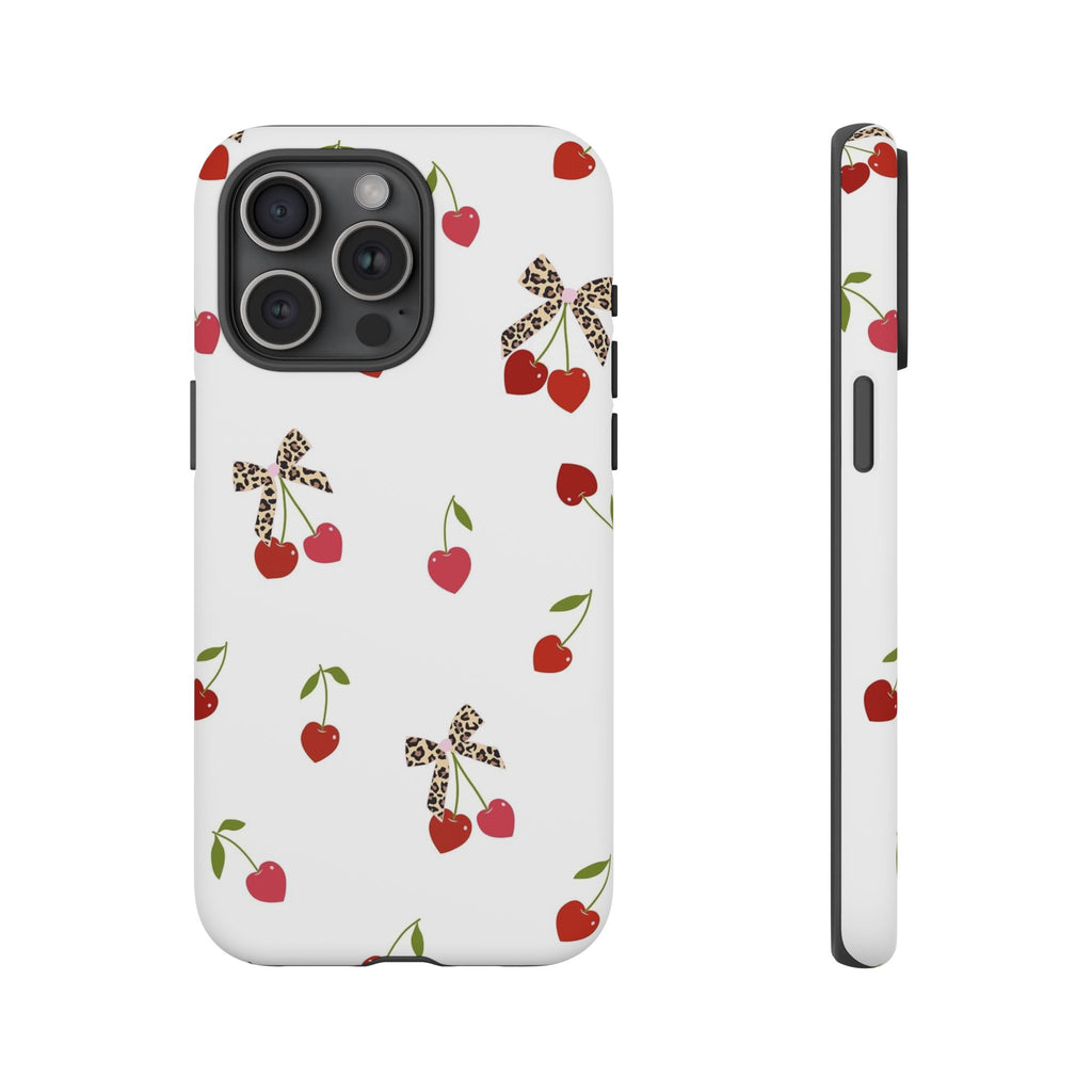 Cherries and Bows Phone Case