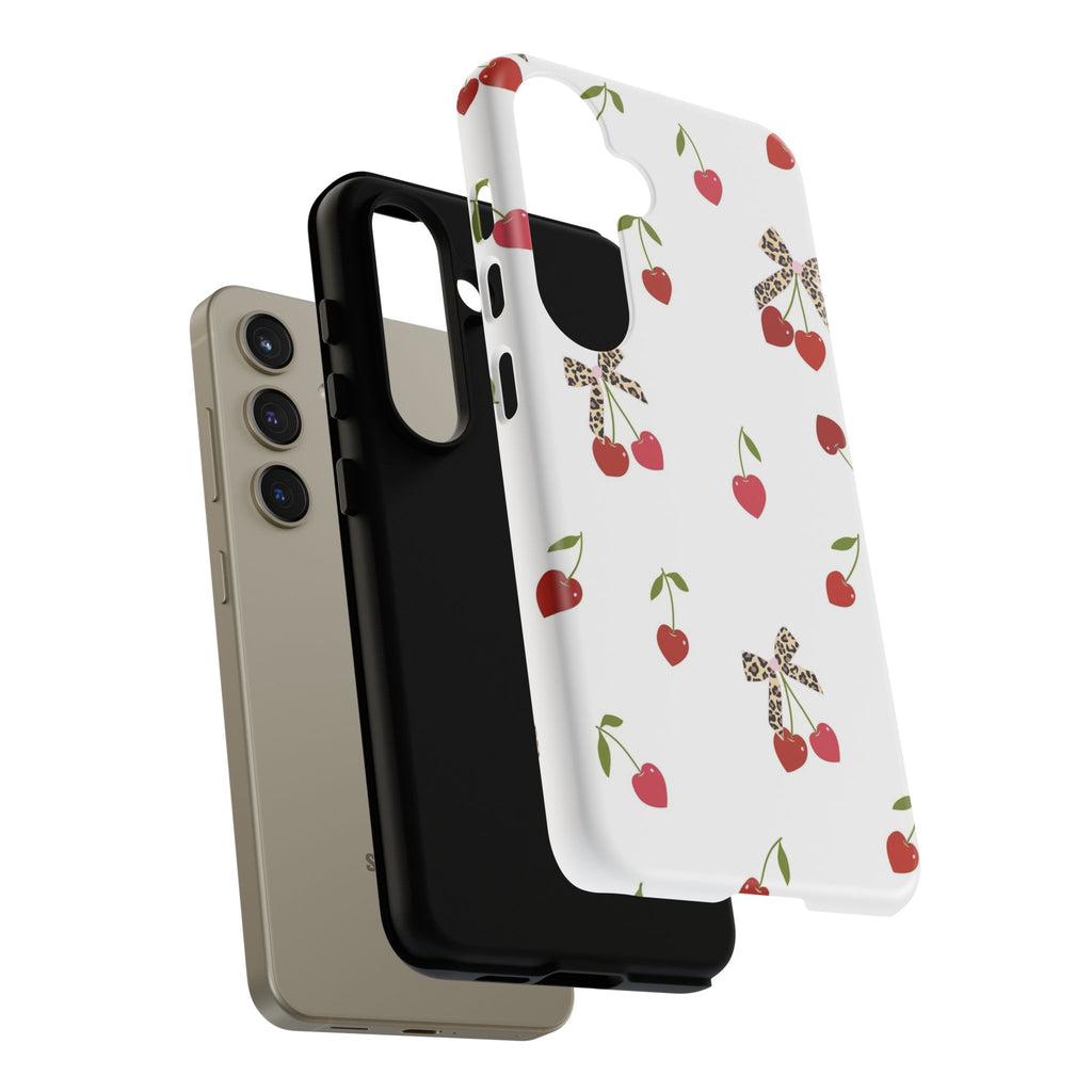 Cherries and Bows Phone Case
