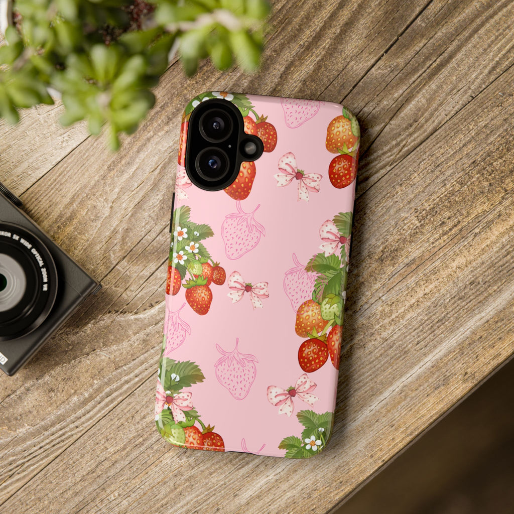 Strawberries Tough Case