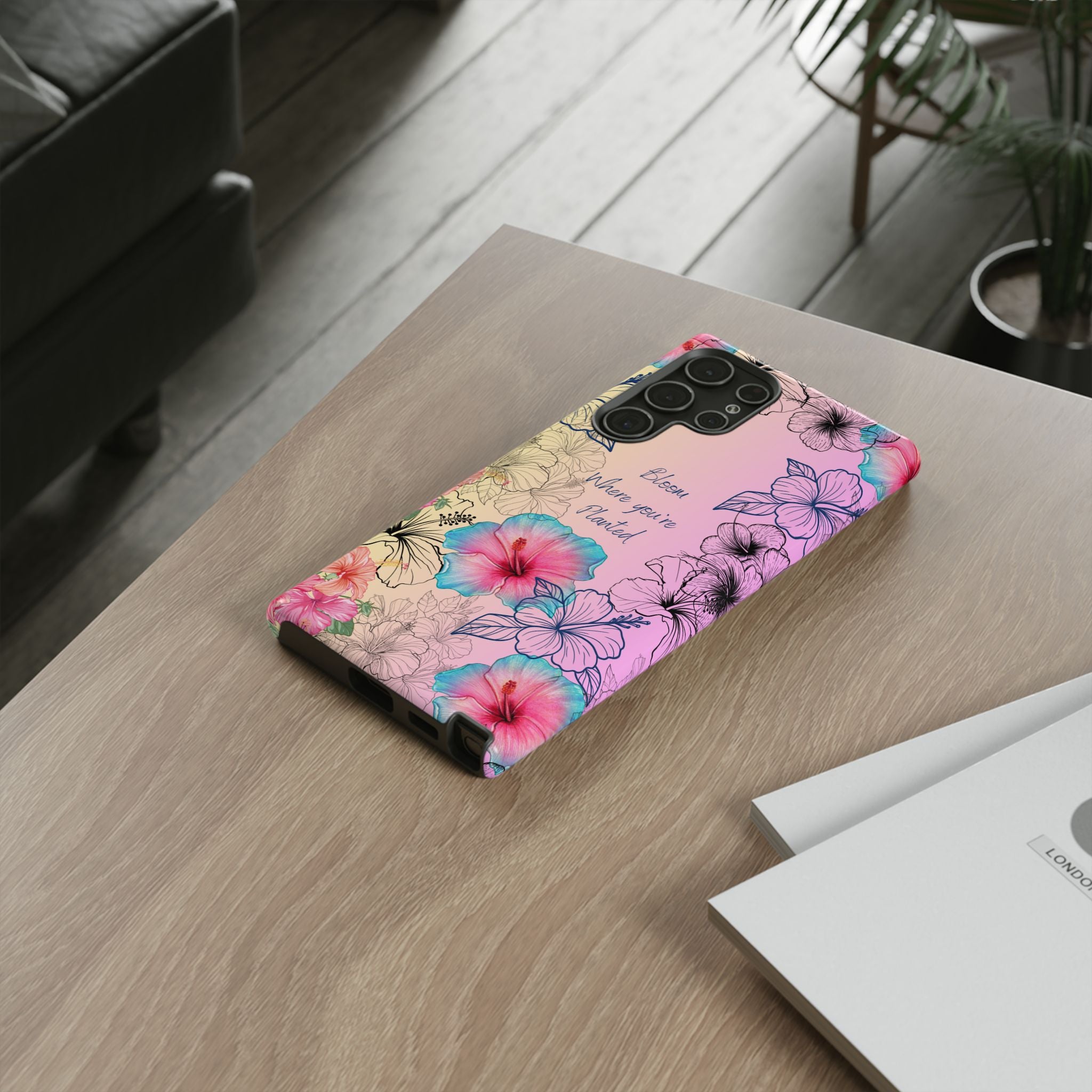 Bloom Where You're Planted Tough Phone Case