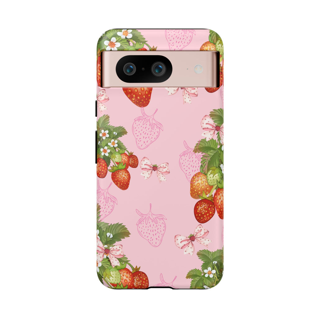 Strawberries Tough Case