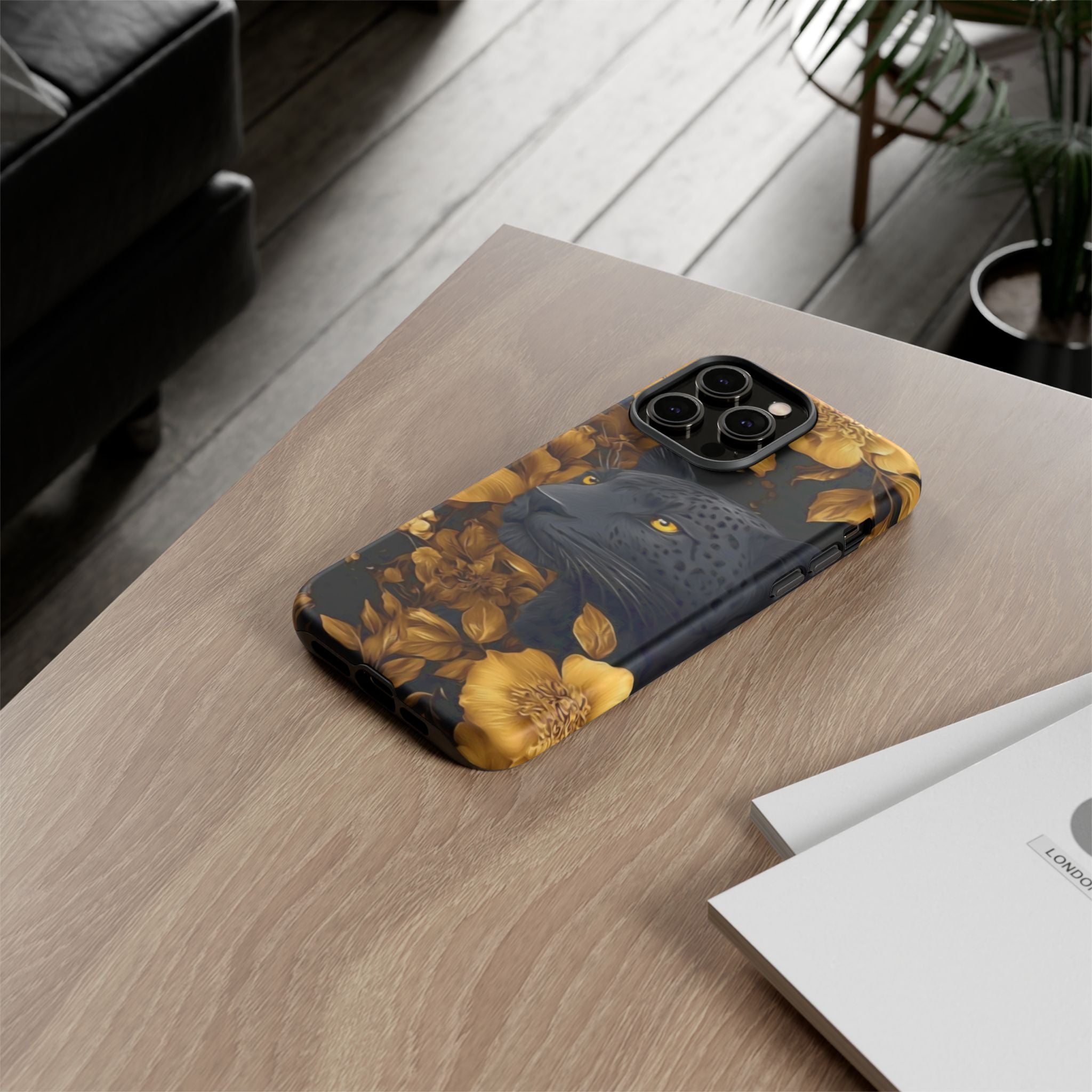 Panther Power Phone Case
