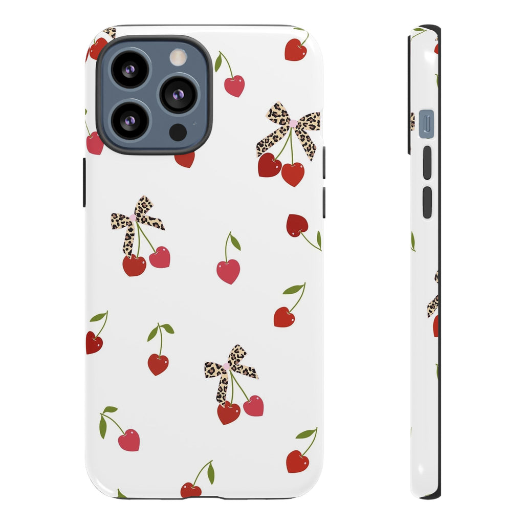 Cherries and Bows Phone Case