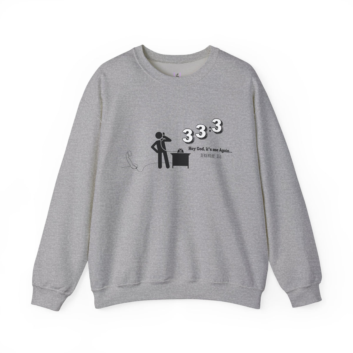 Jeremiah 33:3 Inspirational Crewneck Sweatshirt