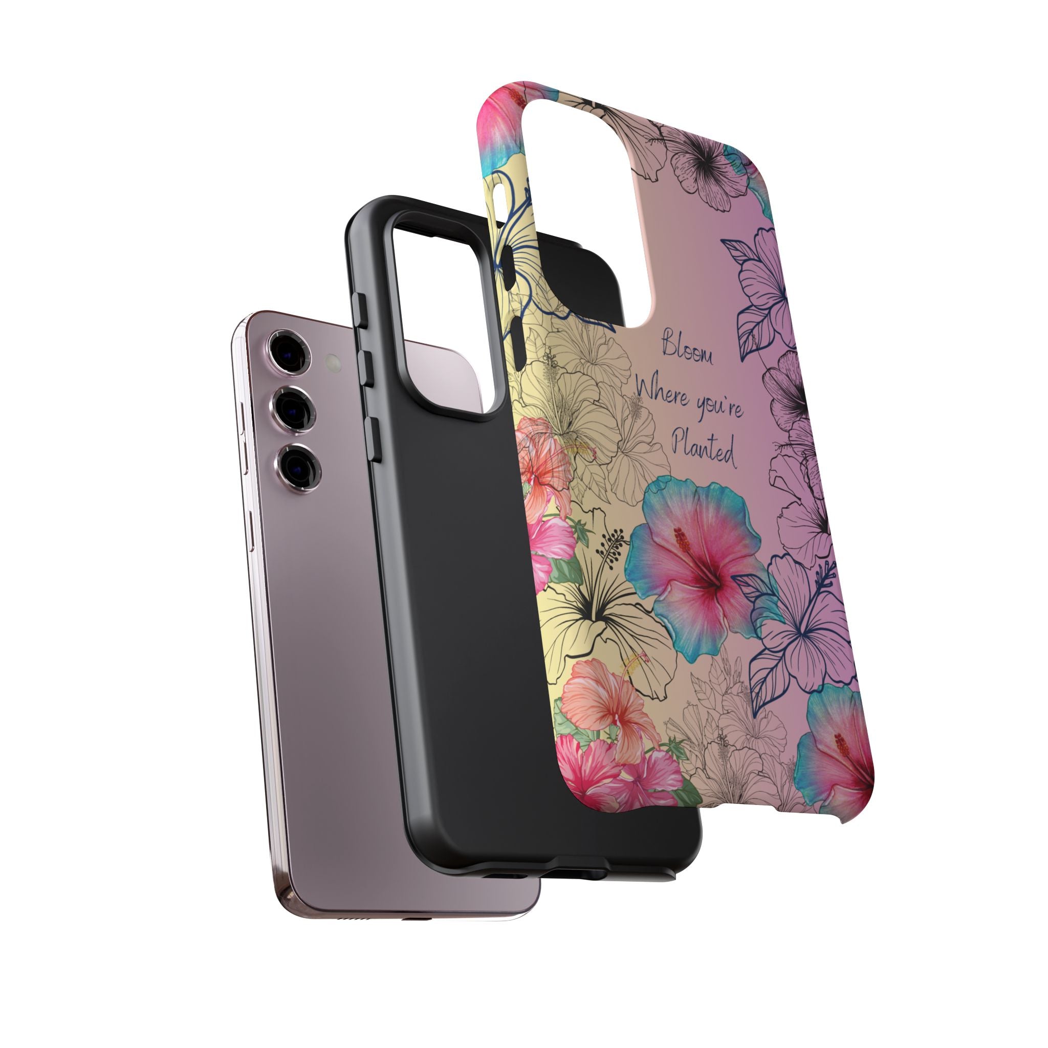 Bloom Where You're Planted Tough Phone Case