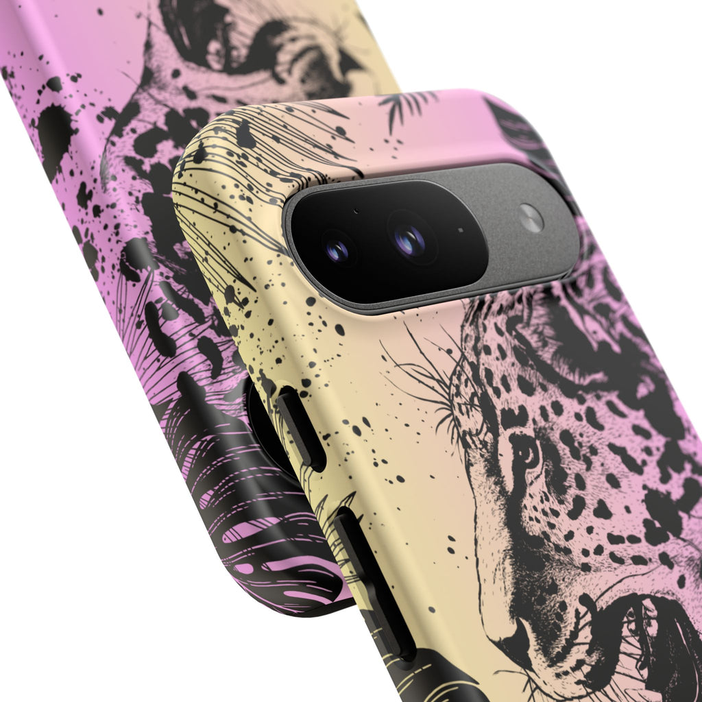 Be Strong and Courageous Tough Phone Case (Purple Hue)