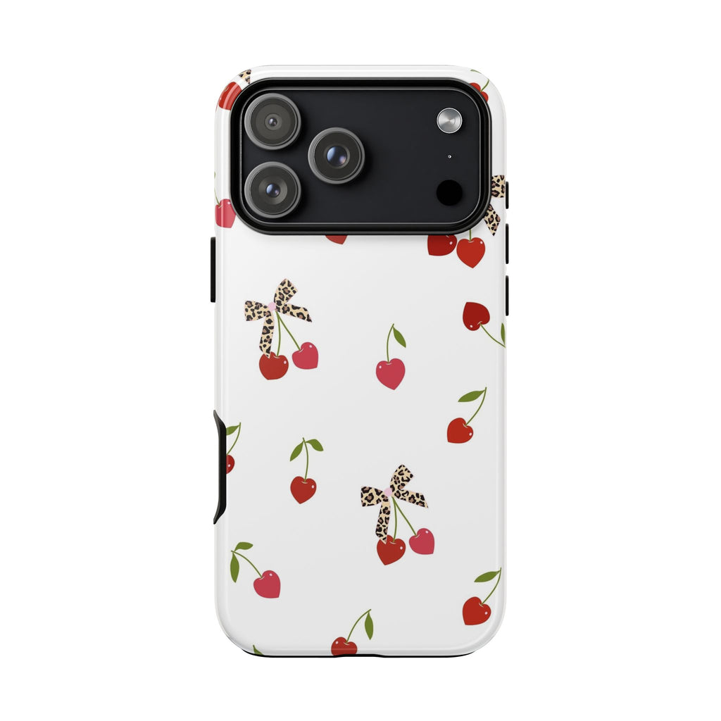 Cherries and Bows Phone Case
