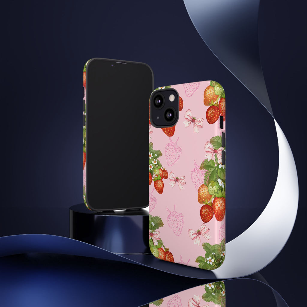 Strawberries Tough Case