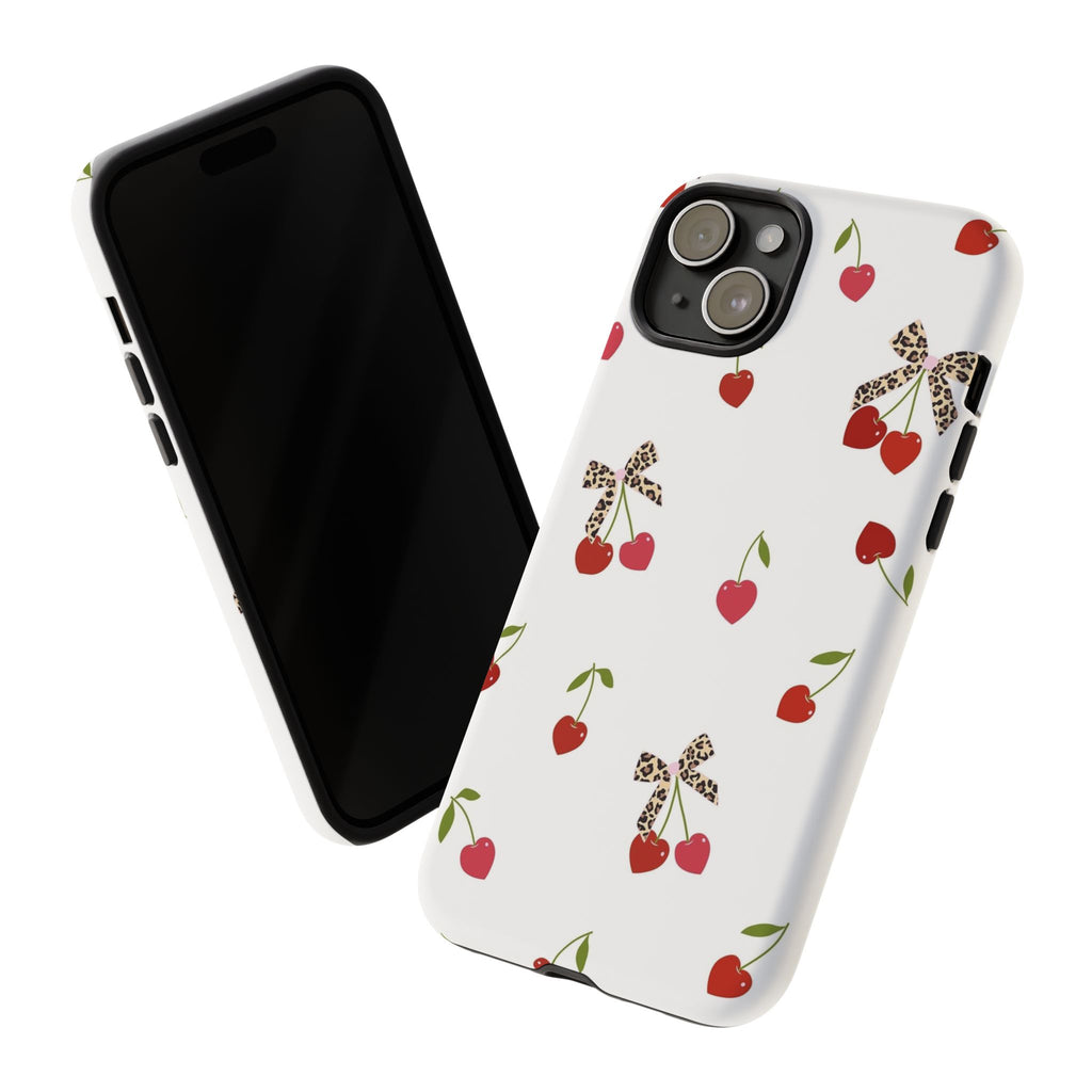 Cherries and Bows Phone Case