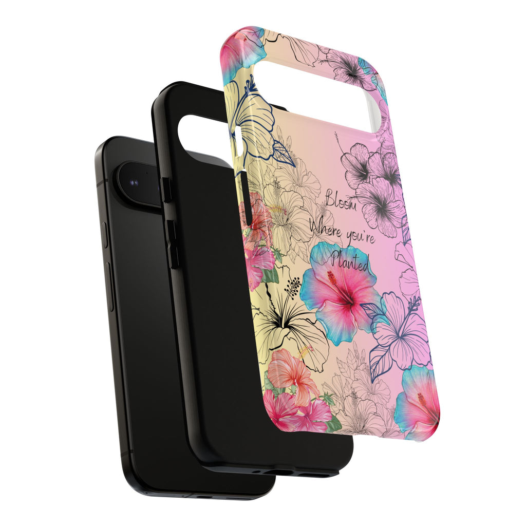 Bloom Where You're Planted Tough Phone Case
