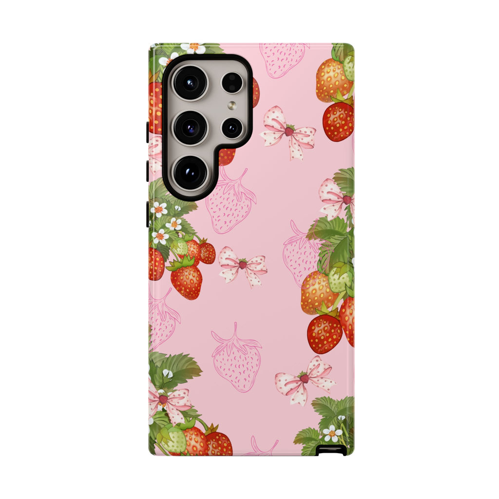 Strawberries Tough Case