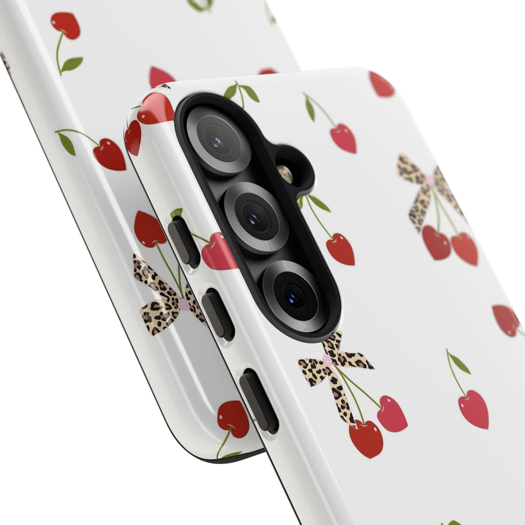 Cherries and Bows Phone Case