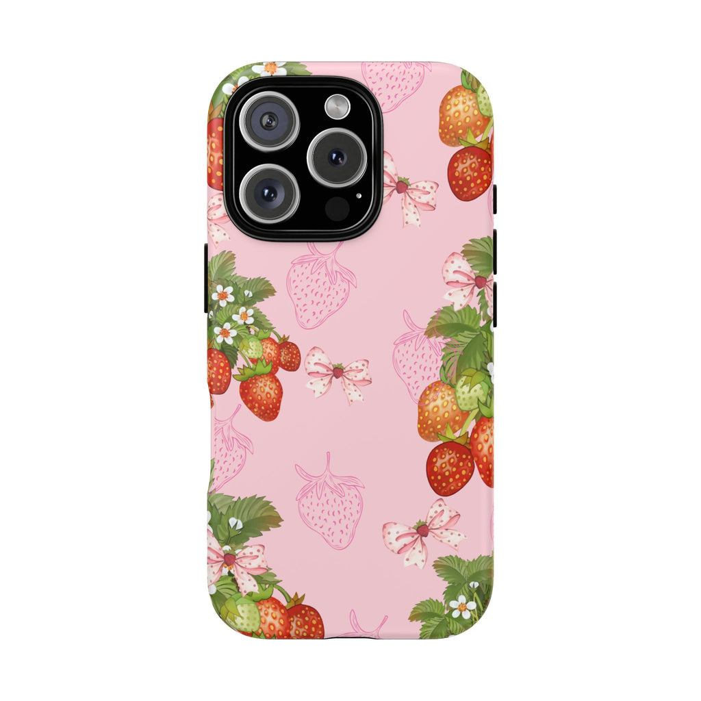 Strawberries Tough Case