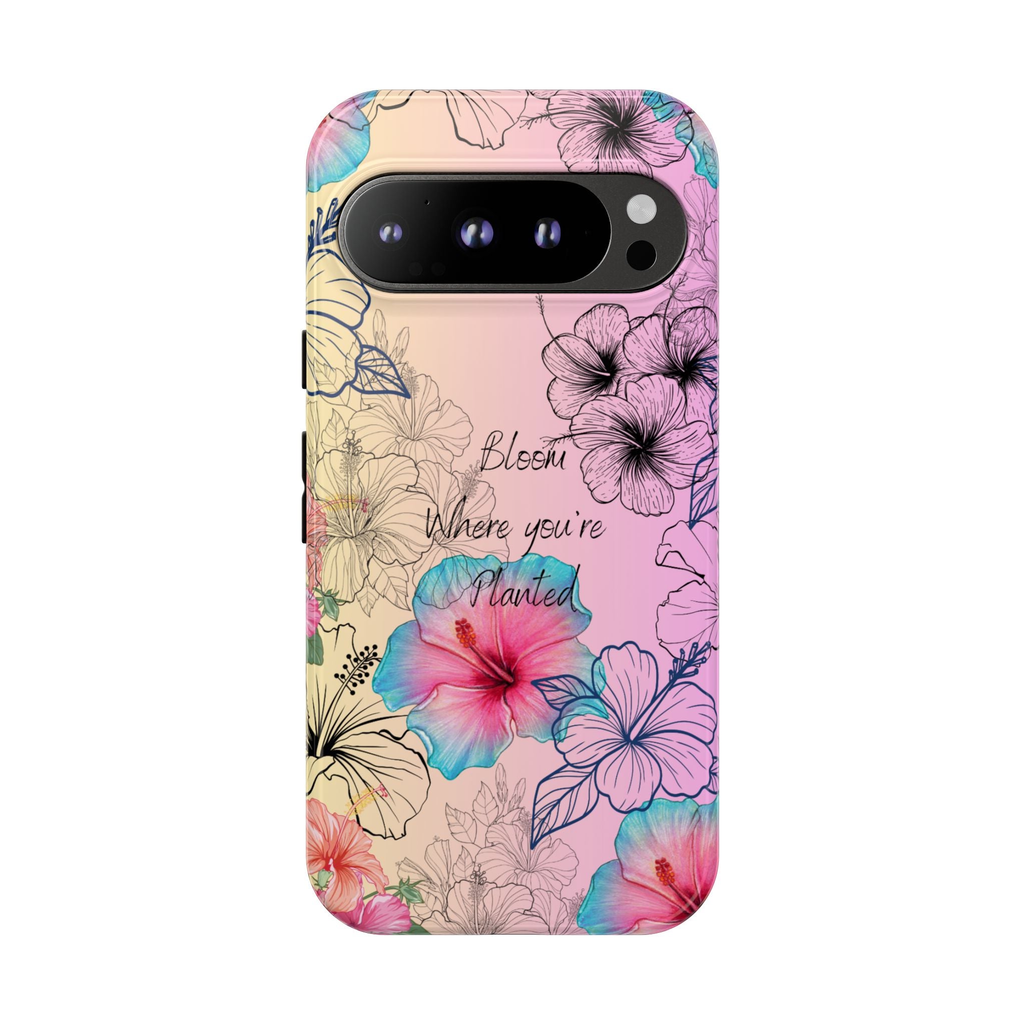 Bloom Where You're Planted Tough Phone Case