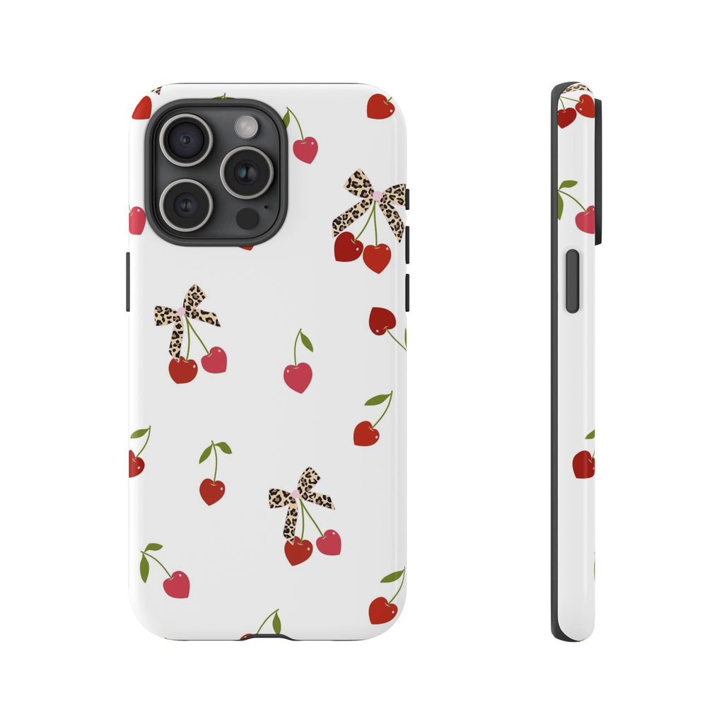 Cherries and Bows Phone Case