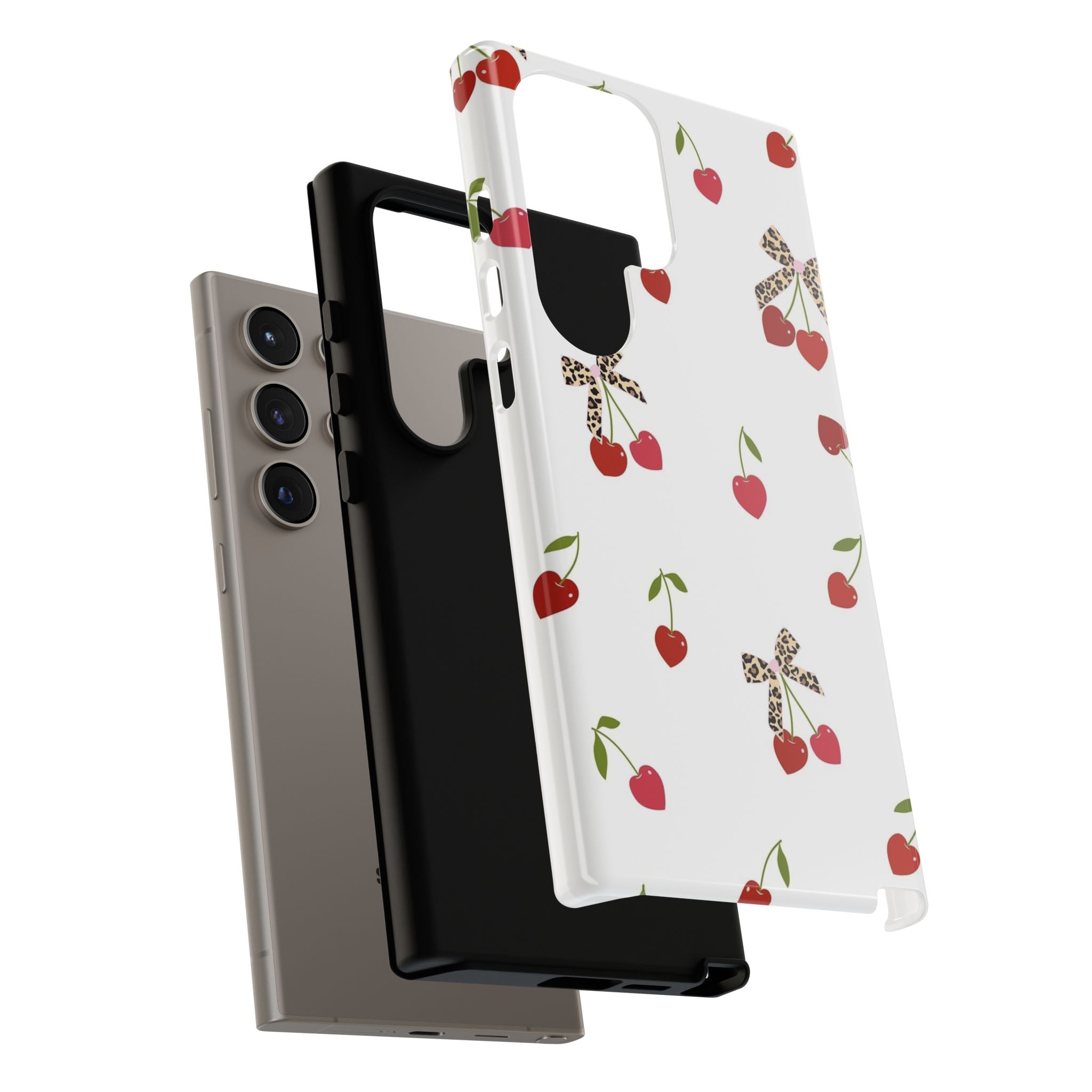 Cherries and Bows Phone Case