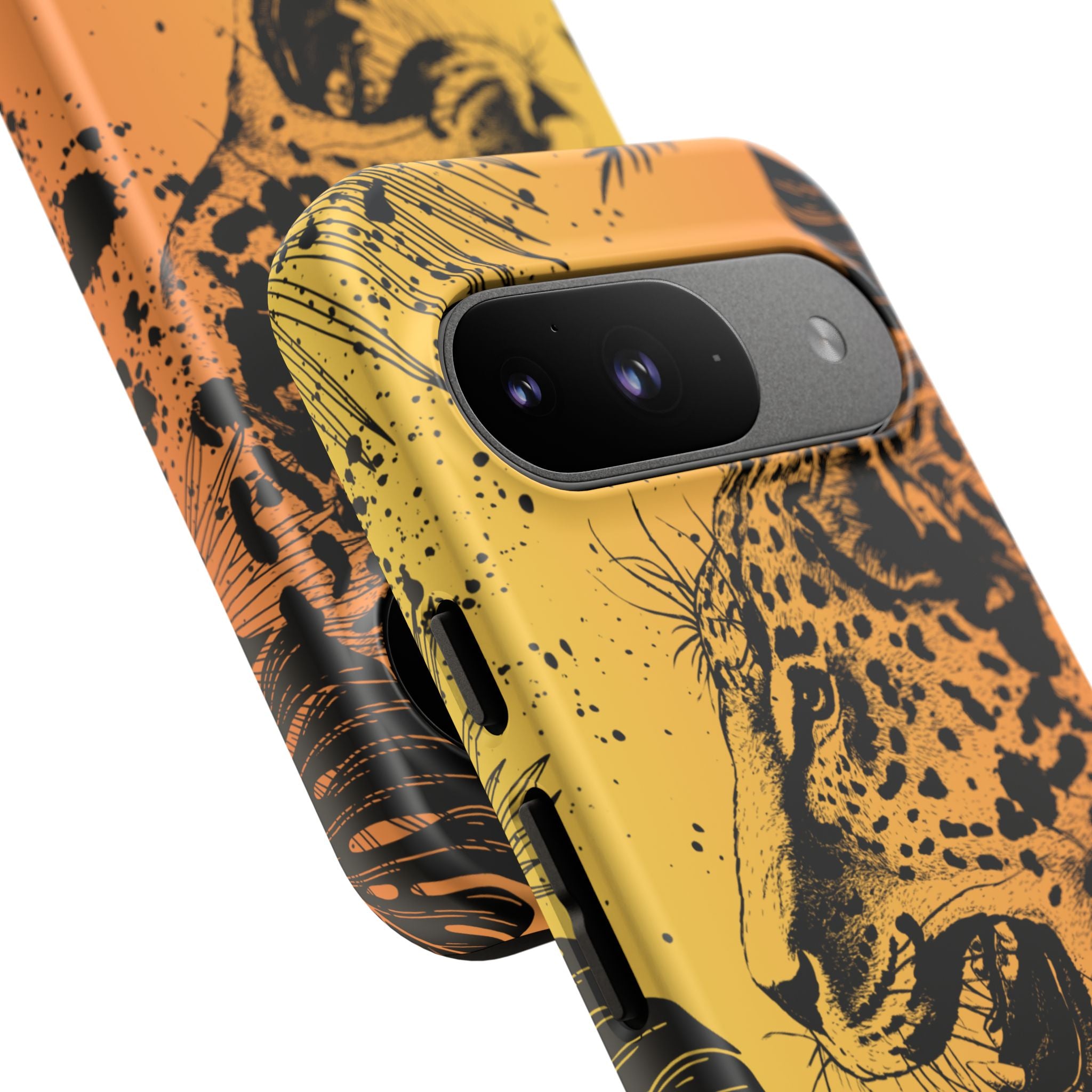 Be Strong and Courageous Tough Phone Case (Orange Hue)