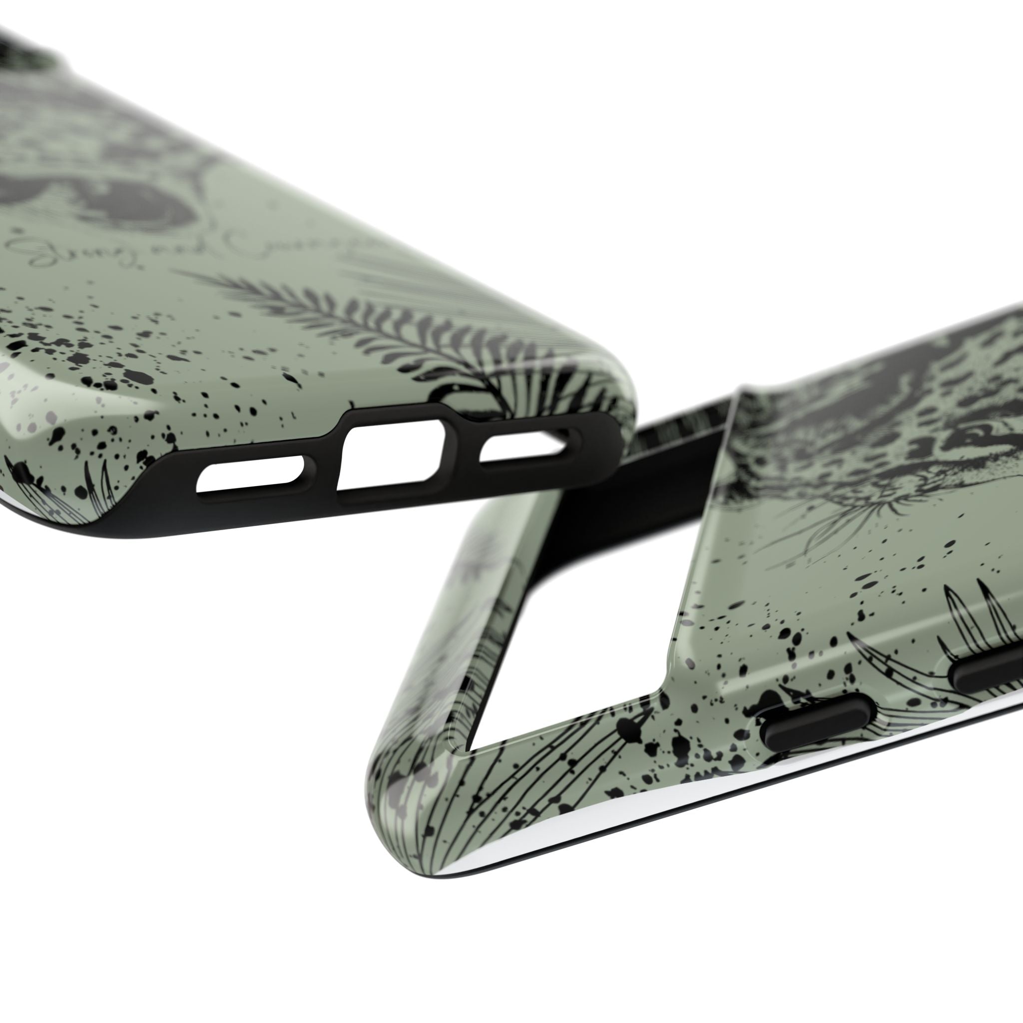 Be Strong and Courageous Tough Phone Case (Mint Green)