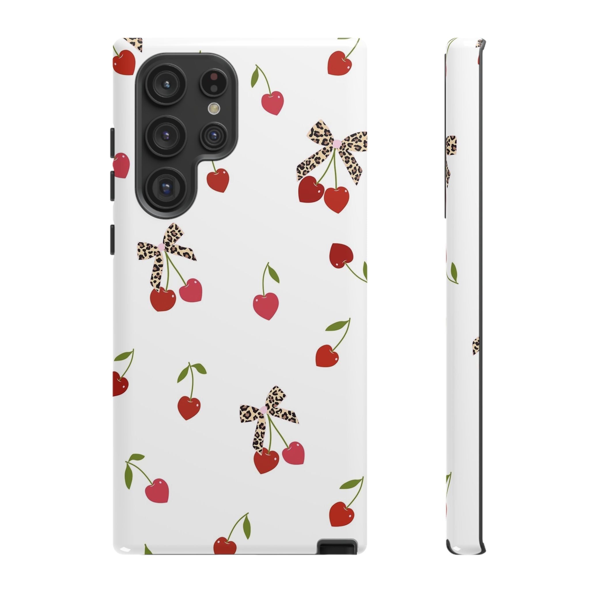 Cherries and Bows Phone Case
