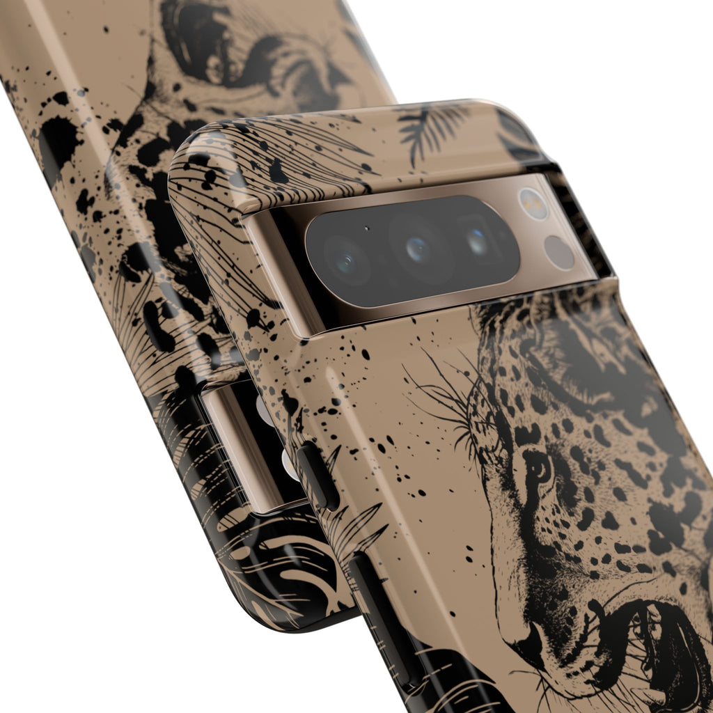 Be Strong and Courageous Tough Phone Case (Brown)