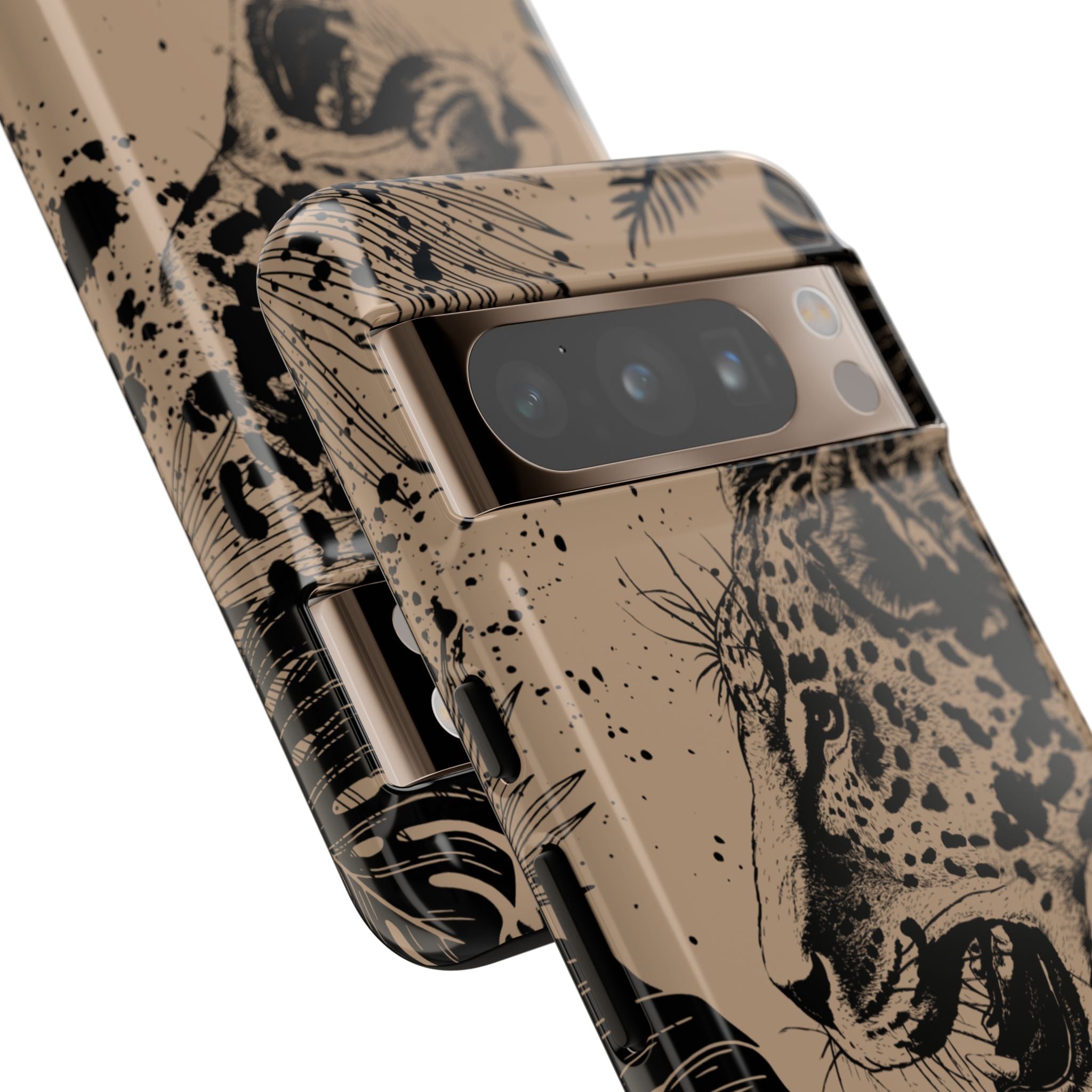 Be Strong and Courageous Tough Phone Case (Brown)